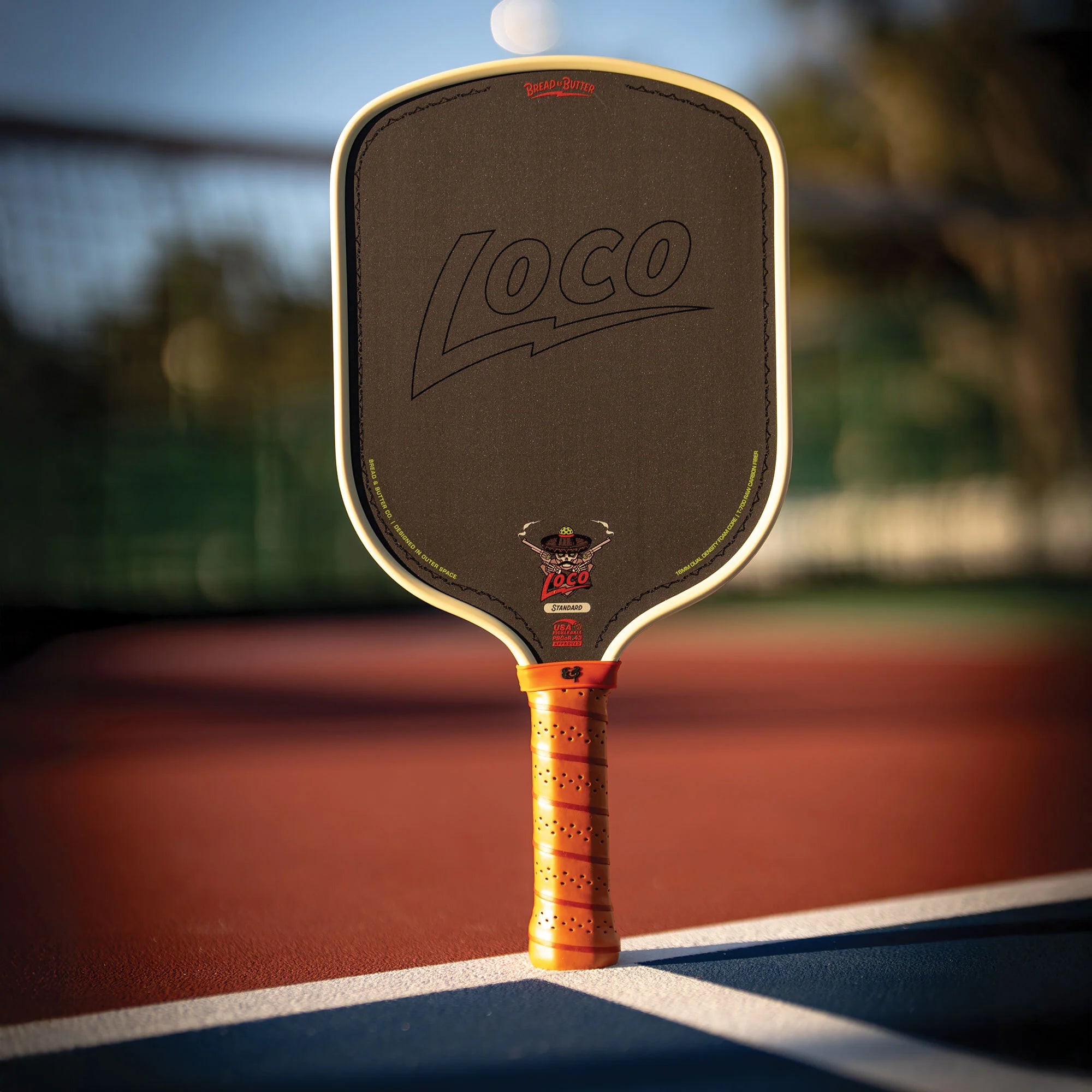 (PRE-ORDER EOM) The Loco 16mm Pickleball Paddle- Standard