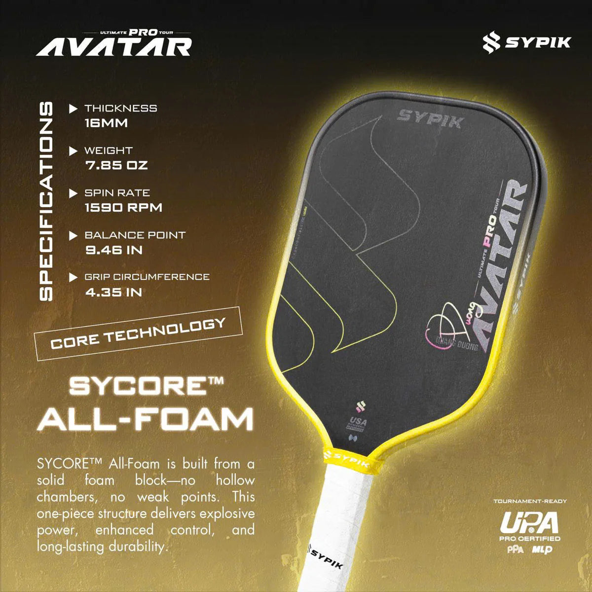 Sypik Avatar Ultimate Pro Tour (Pre Order)