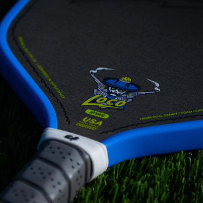 The Loco 16mm Pickleball Paddle- Hybrid- Blue