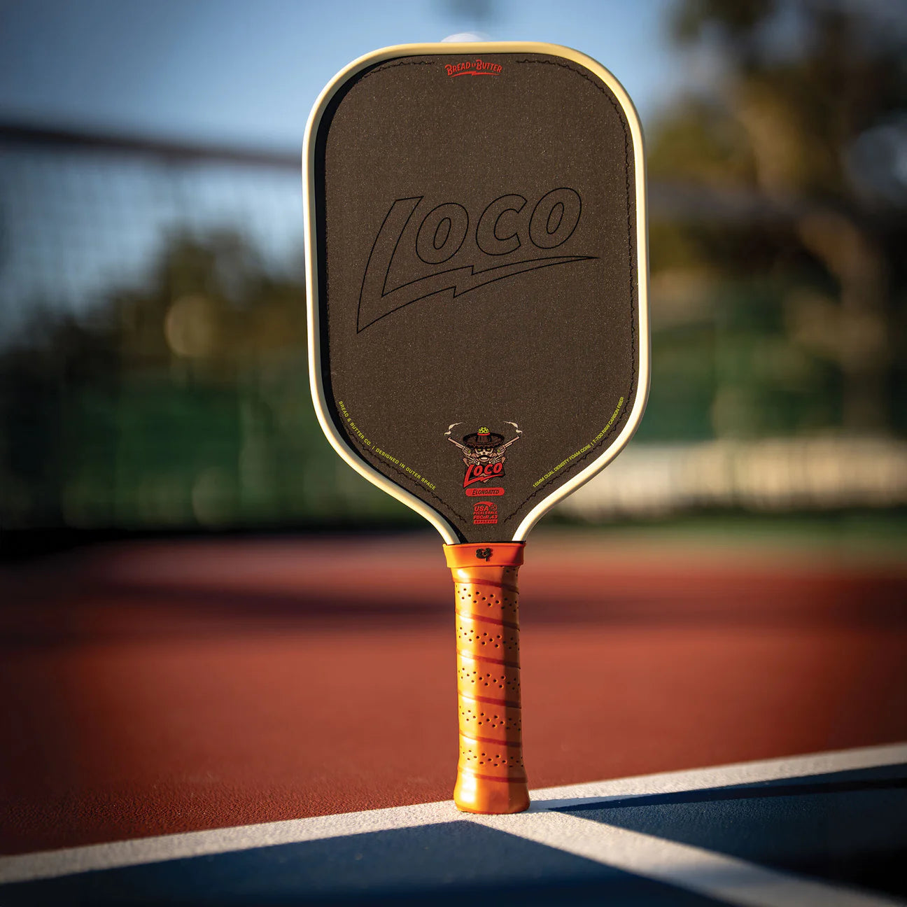 (PRE-ORDER) The Loco 16mm Pickleball Paddle- Elongated