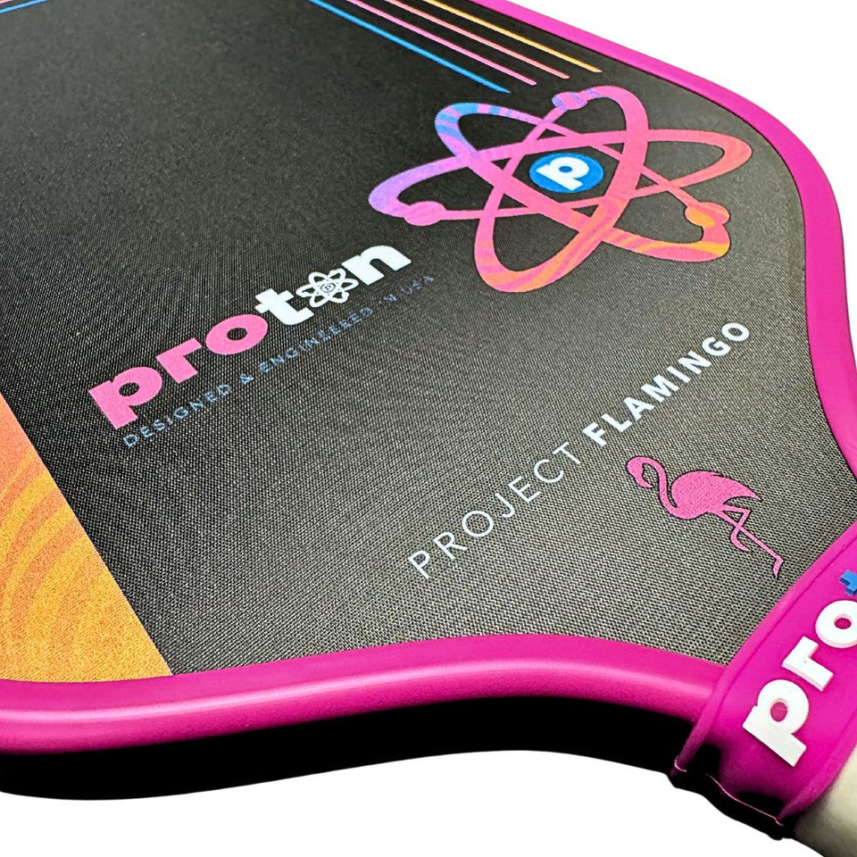 Proton Series Three Pickleball Paddle - Project Flamingo – Paddl Shop