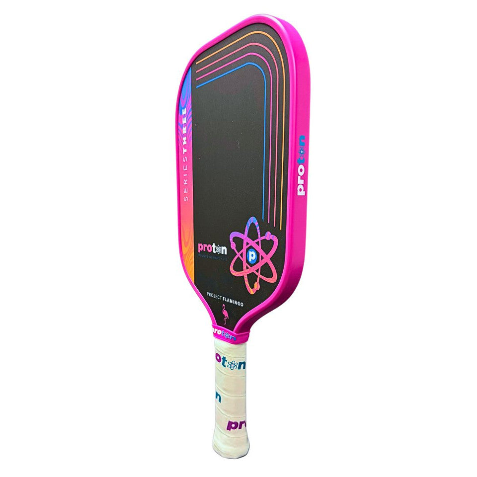 Proton Series Three Pickleball Paddle - Project Flamingo – Paddl Shop