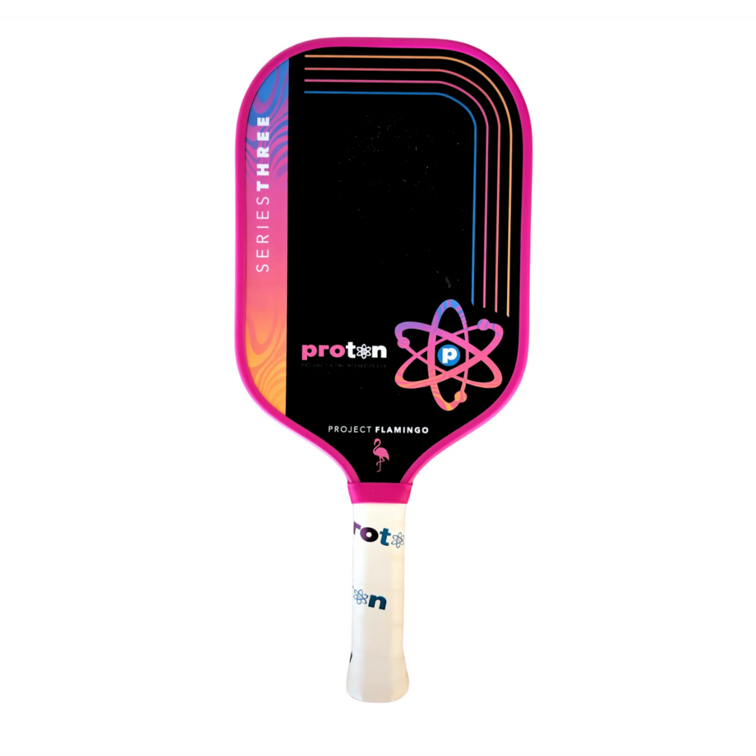 Proton Series Three Pickleball Paddle - Project Flamingo