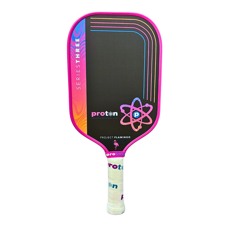 Proton Series Three Pickleball Paddle - Project Flamingo – Paddl Shop