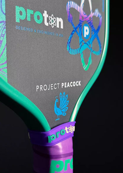 Proton Series Three Project Peacock Elongated Pickleball Paddle (Pre Order JAN 2026)