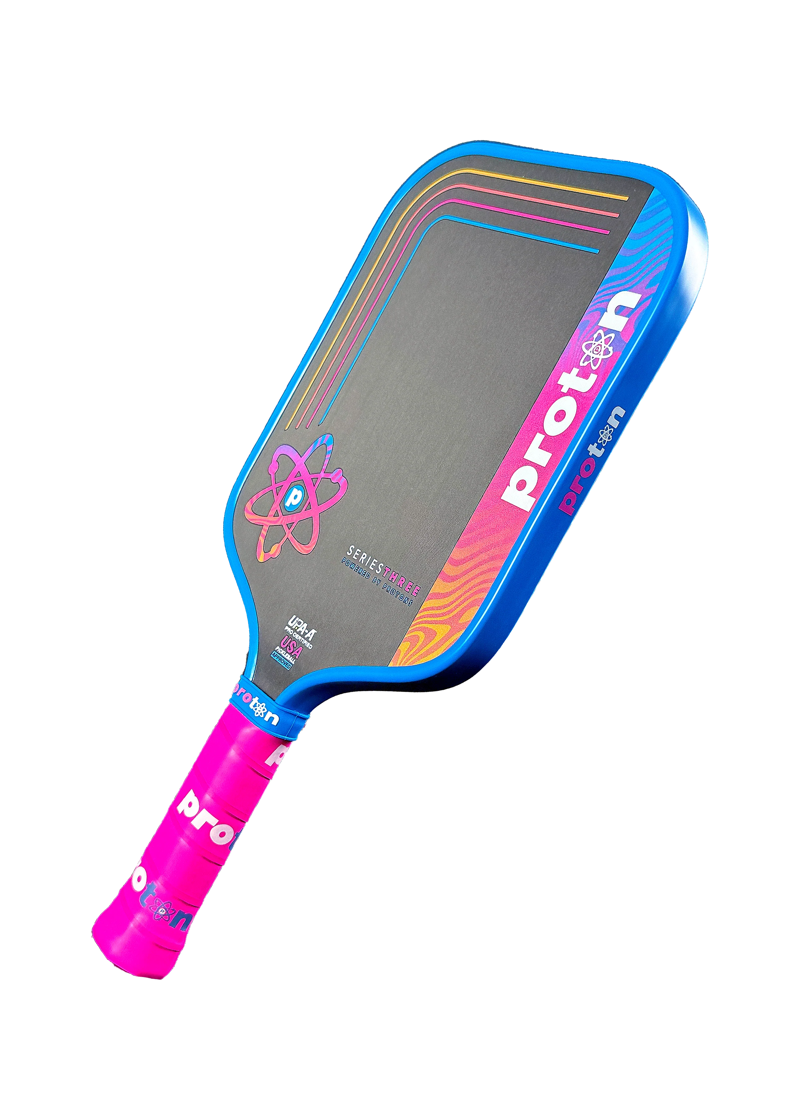 Proton Series Three Pickleball Paddle Project Flamingo Widebody 15mm - Blue