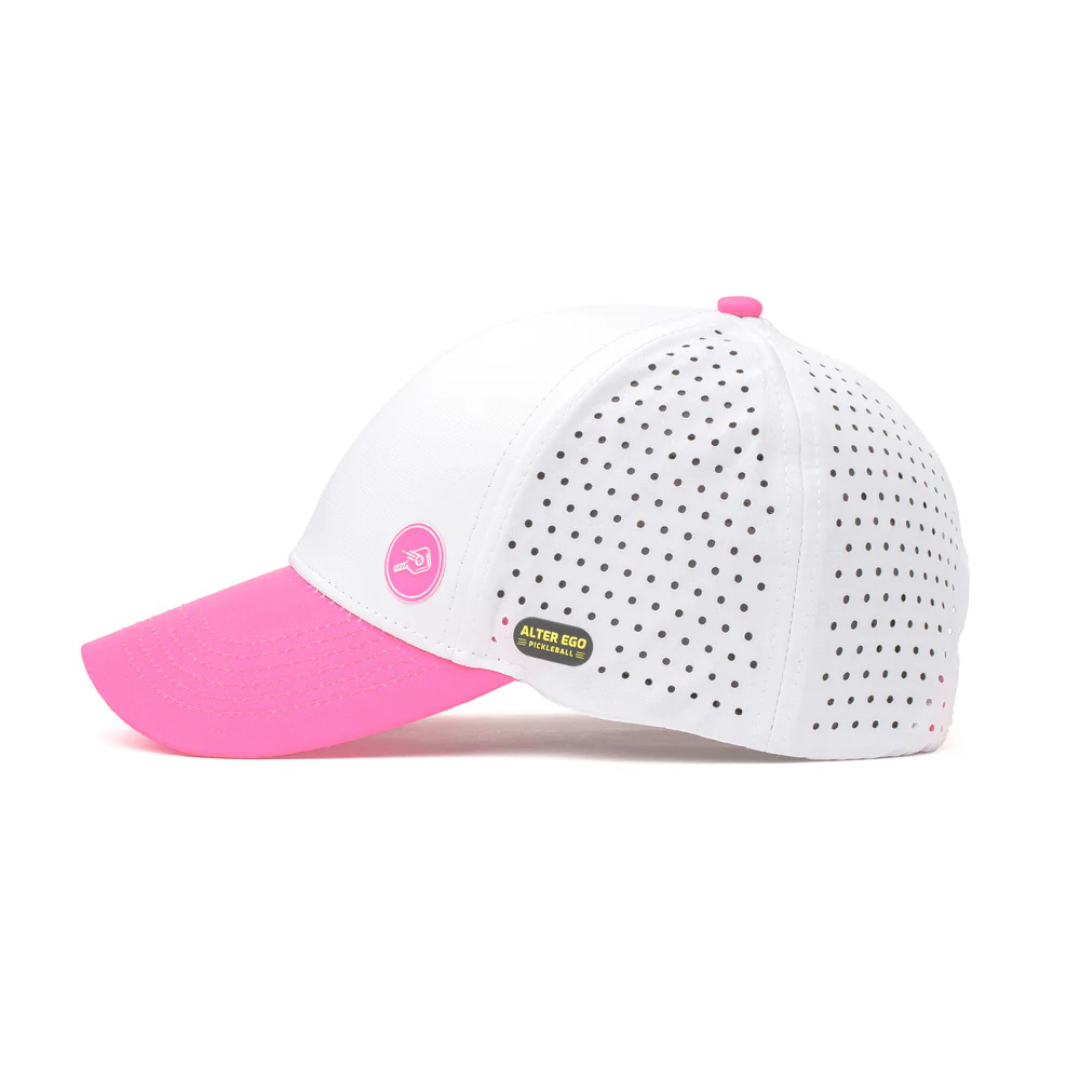 TROTTER SPLASH PICKLEBALL PINK WHITE